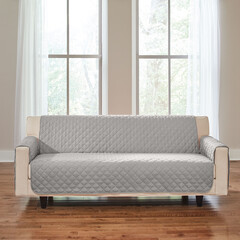 BH Studio Water-Repellent Microfiber Extra-Long Sofa Protector