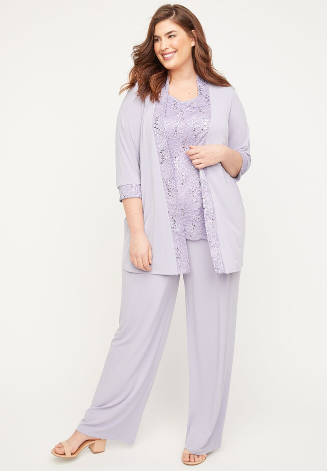 Pantalón tipo pijama con motivo Monograma 3D - Mujer - Ready to Wear