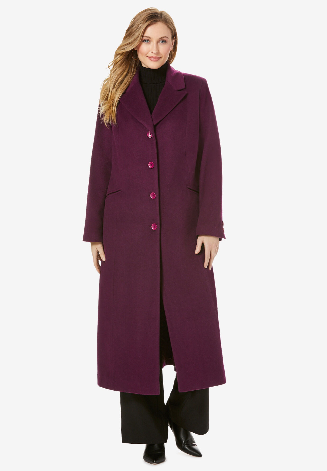 woman within wool coats
