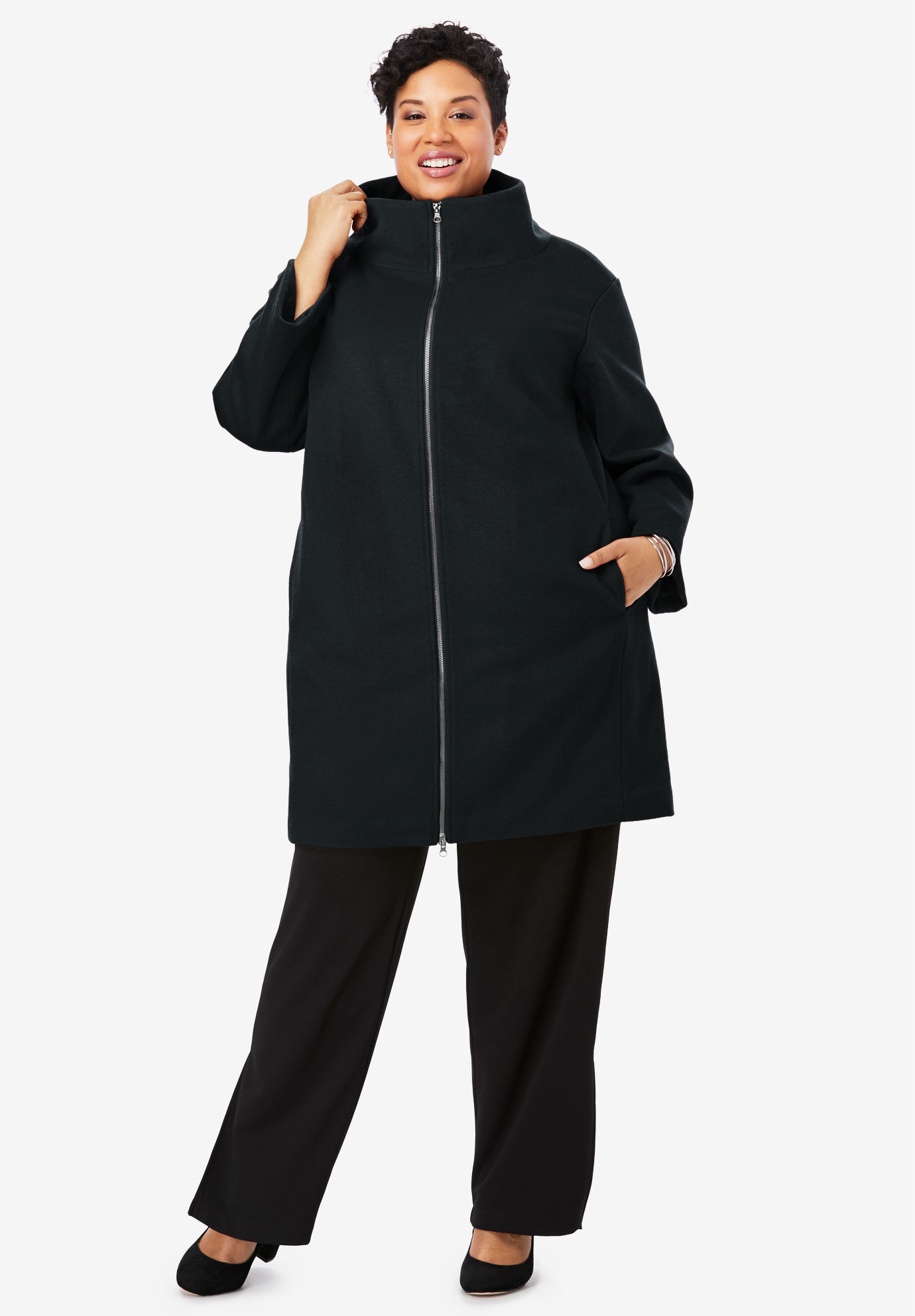 woman within coat clearance