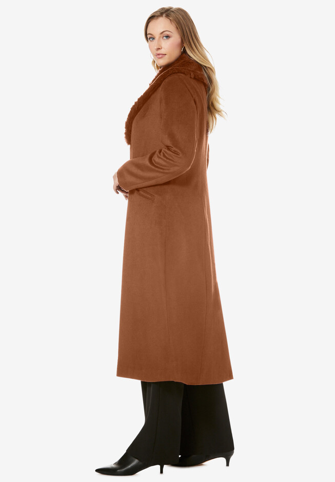 Sheer Duster - Long Brown Coat