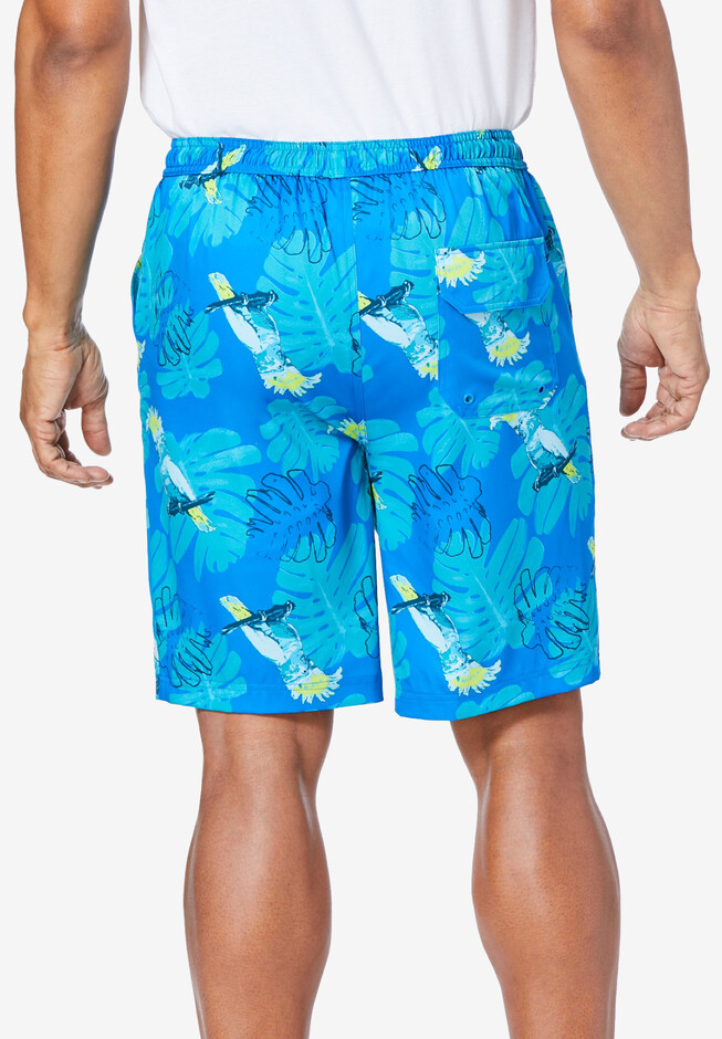 5 Flex Swim Trunks with Breathable Stretch Liner by Meekos
