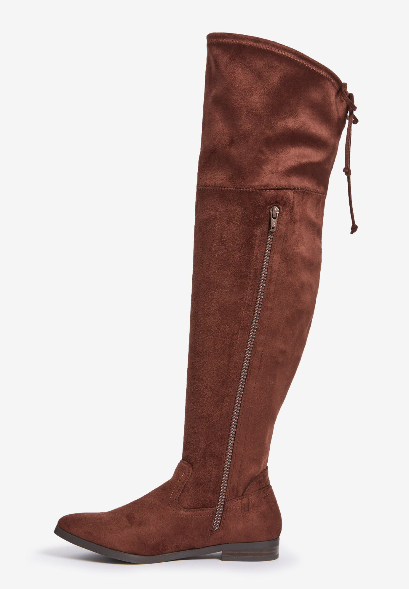 burgundy knee high boots wide calf