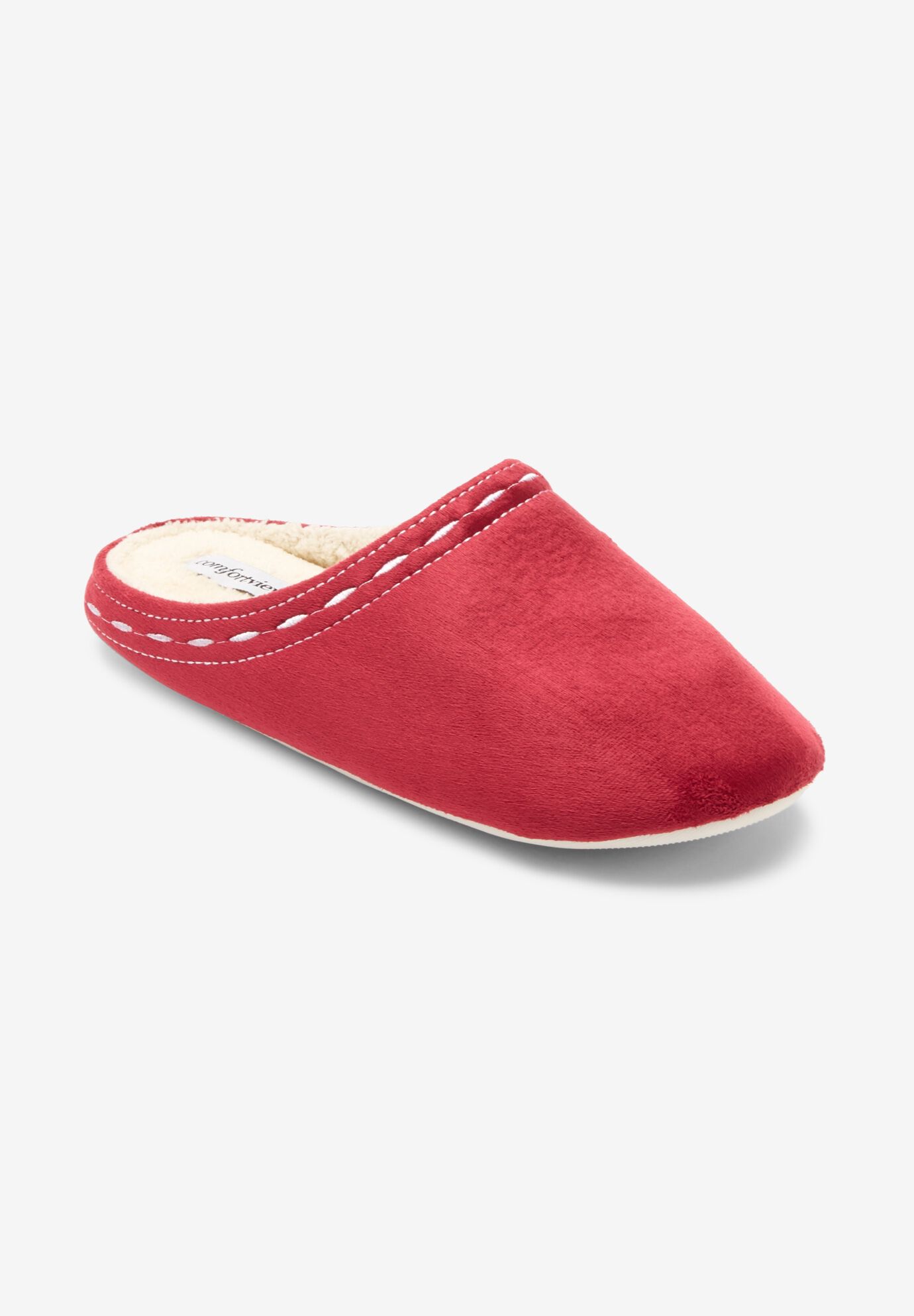 extra wide ladies slippers