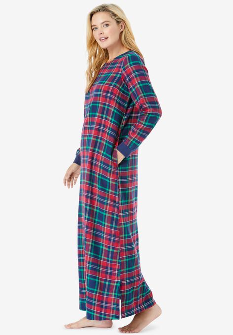 Cotton Flannel Lounger Woman Within 