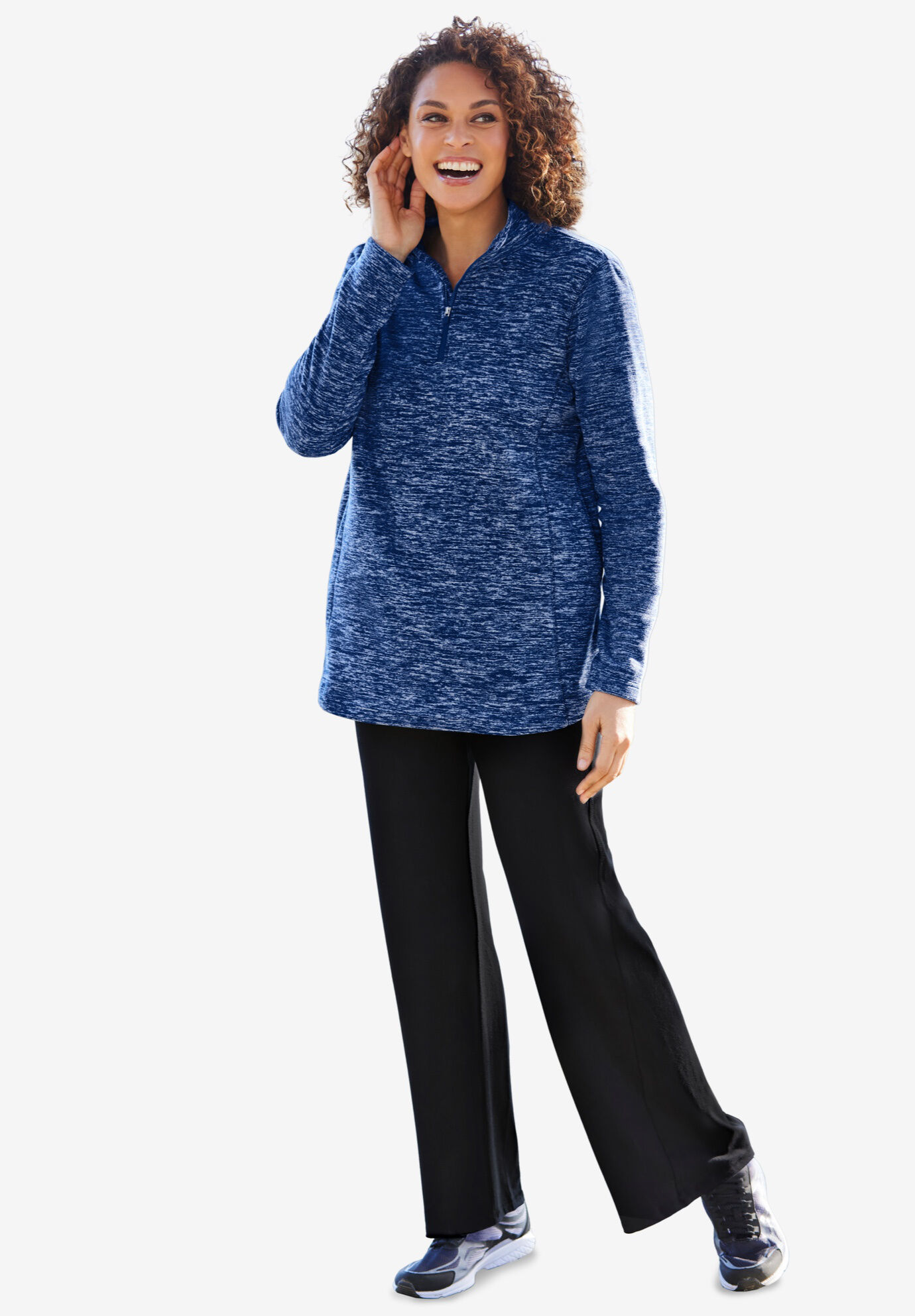 Microfleece Quarter-Zip Pullover