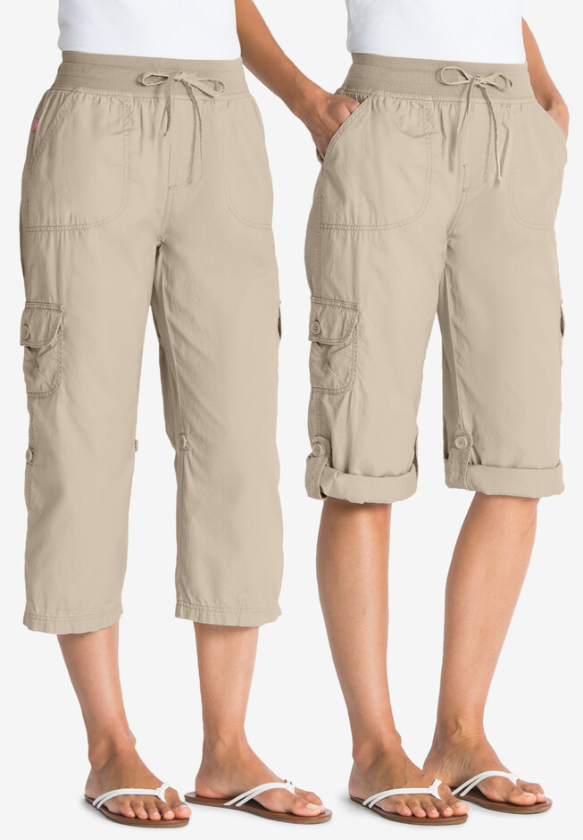 Cargo Capri Shorts