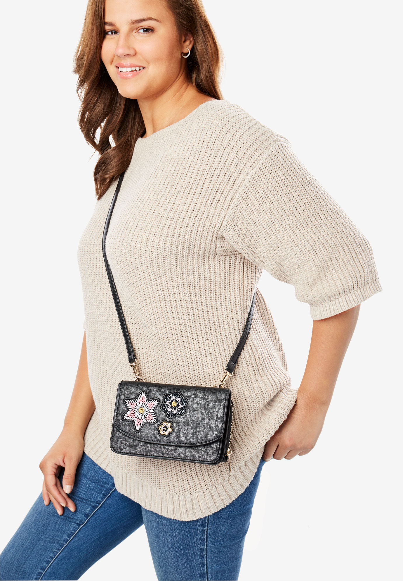 plus size cross body bag