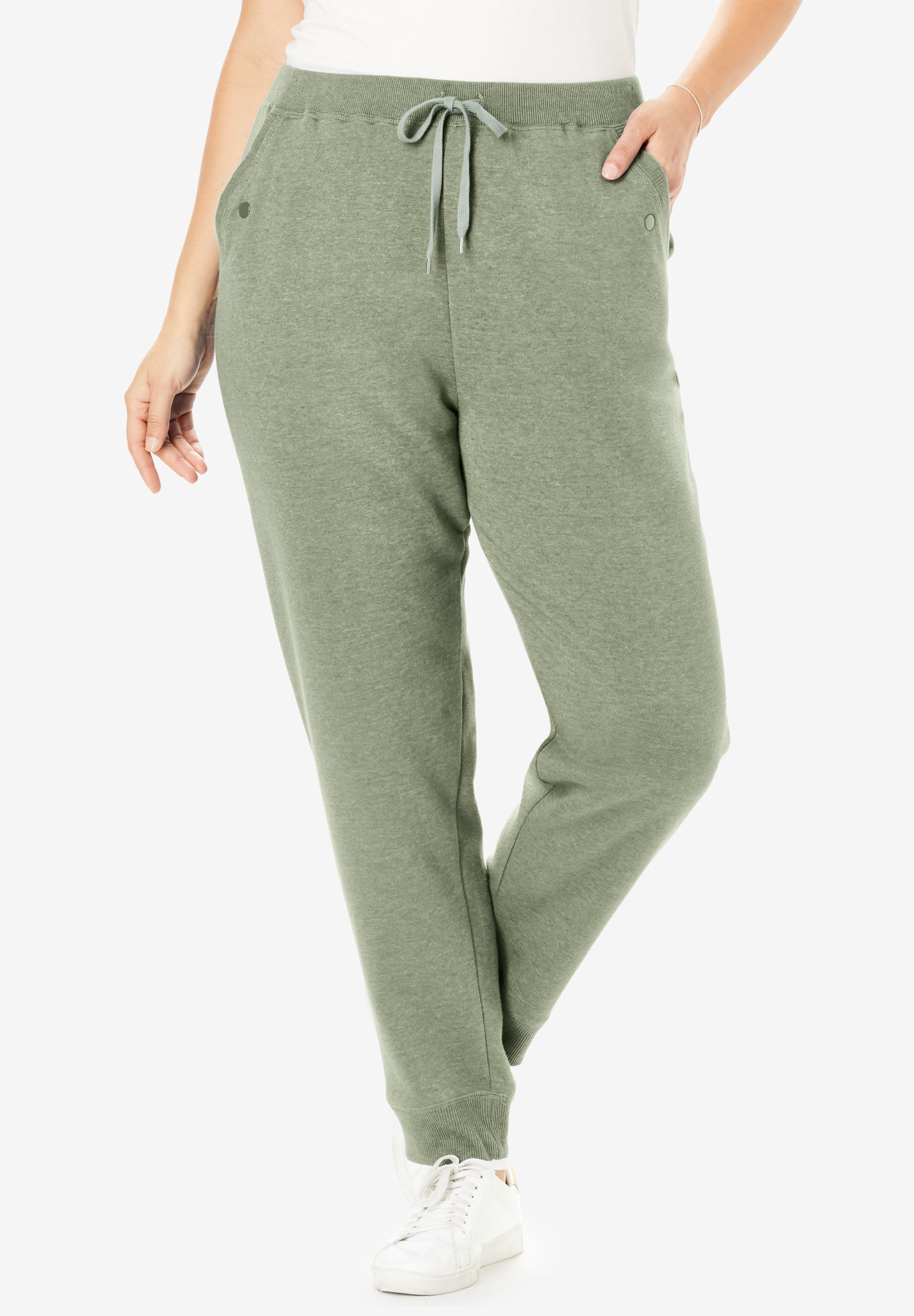 woman within sweatpants