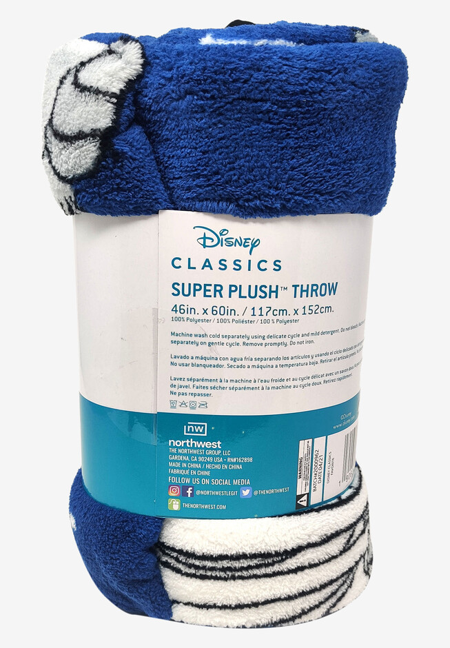 Dodgers - Blue Super Warm Soft Blankets Throw On Sofa/bed/travel