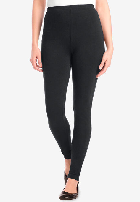 salut indhente Aktiver Stretch Cotton Legging | Woman Within
