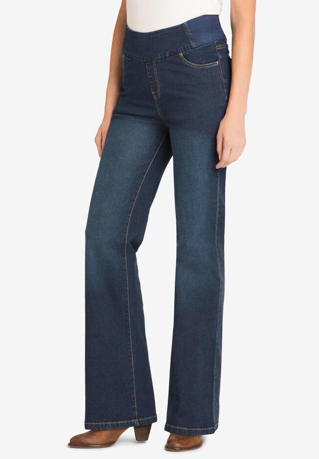 Bootcut Smooth Waist Jean | Woman Within