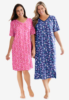 Plus Size Sleepshirts & Nightgowns For Women