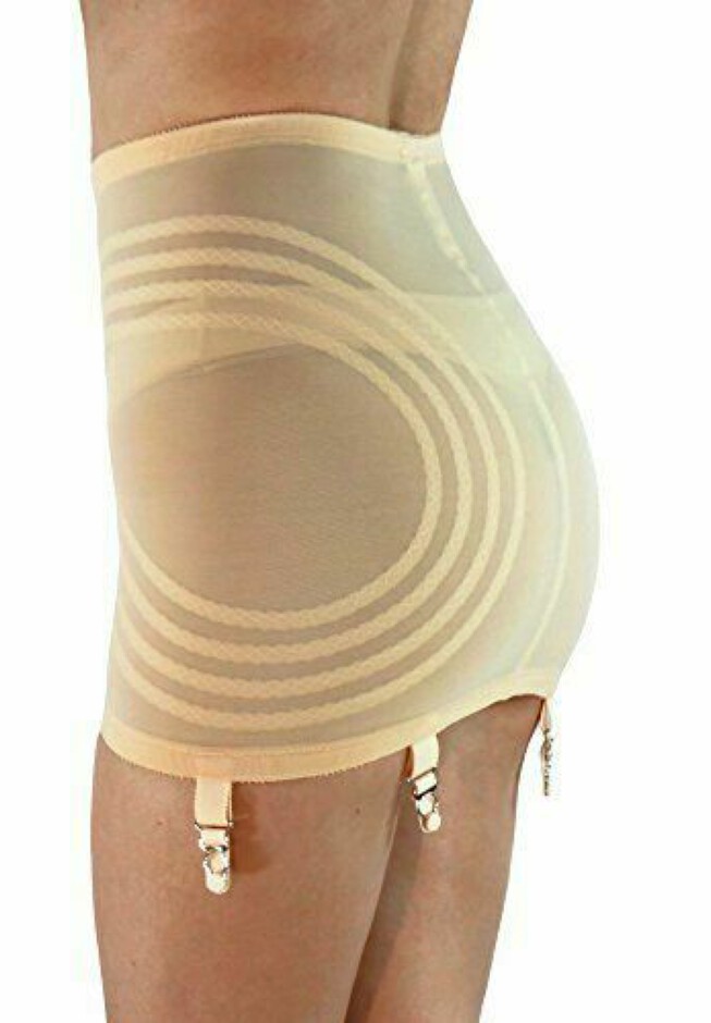 Rago Women's Lacette Extra Firm Shaping Girdle With Garters in