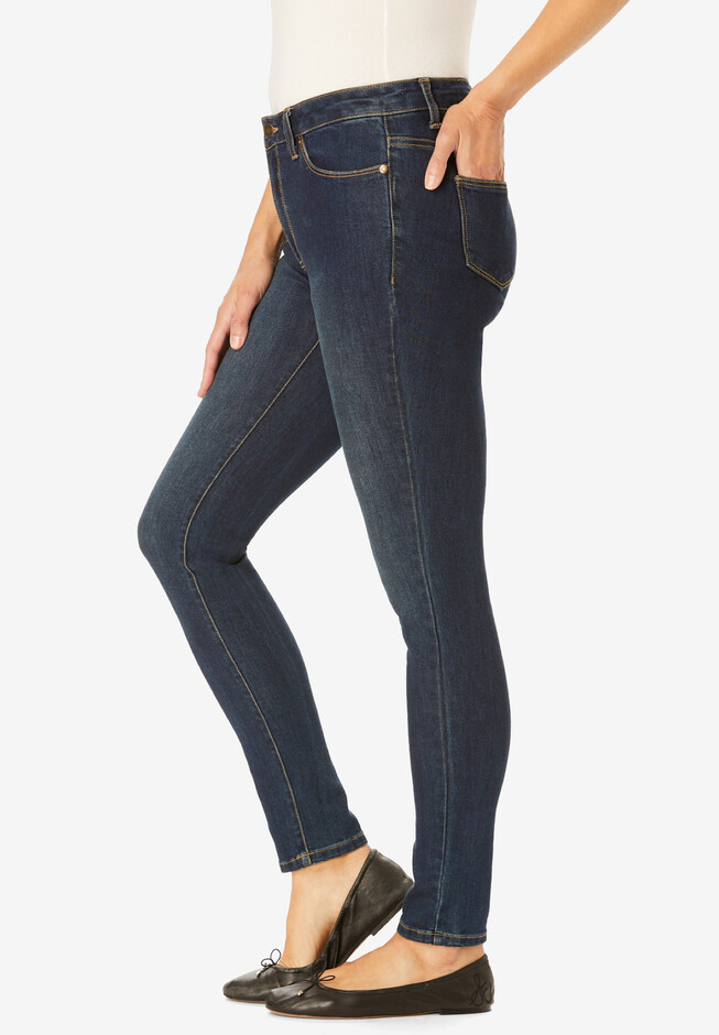 Bellella Women Fake Jeans Tummy Control Plus Size Leggings Skinny
