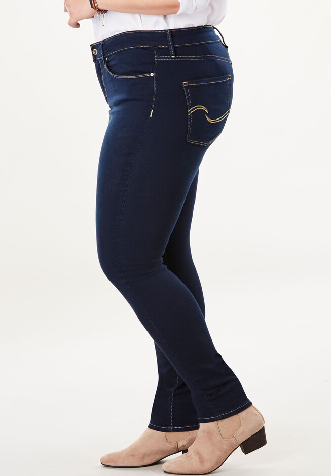 Signature by Levi Strauss & Co.™ Gold Label Women's Plus Mid-Rise  Skinny Jeans