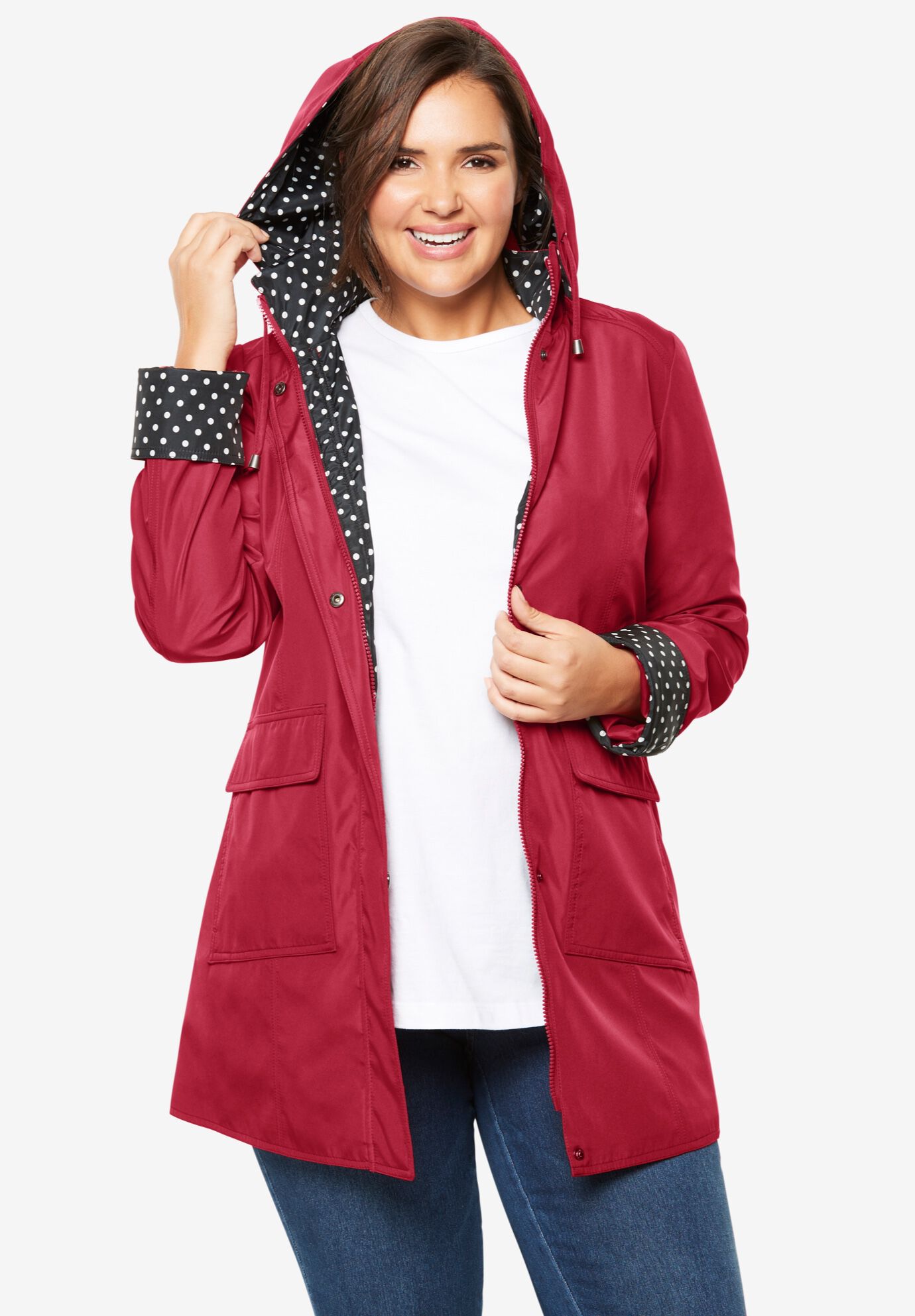 Short clearance raincoat womens