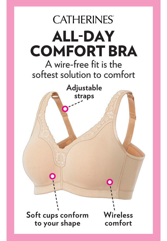 BREEZIES Modern Cotton Unlined Wirefree Bra A463925