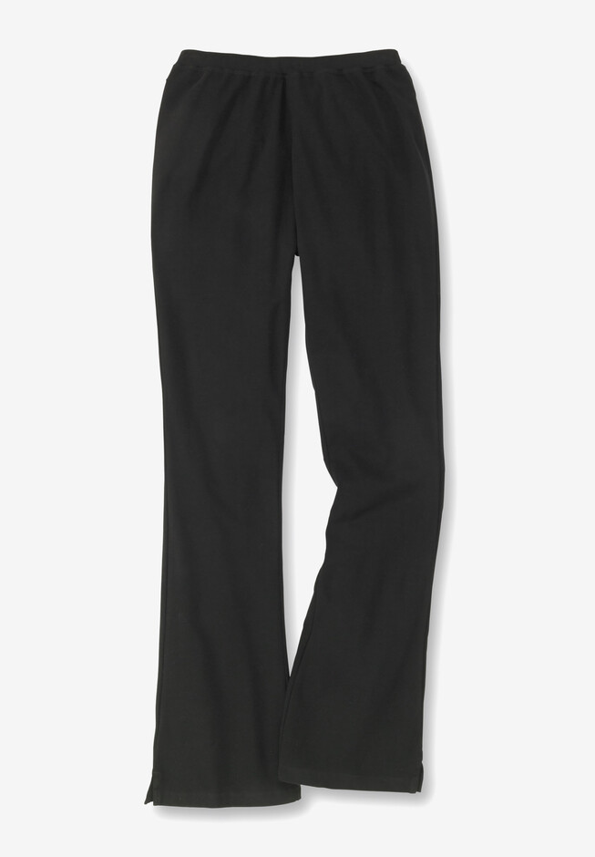 Stretch-Cotton Boot-Cut Trouser in Trousers