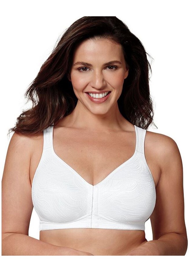 Glamorize Playtex Women's 18-Hour Seamless Smoothing Bra Nude Size
