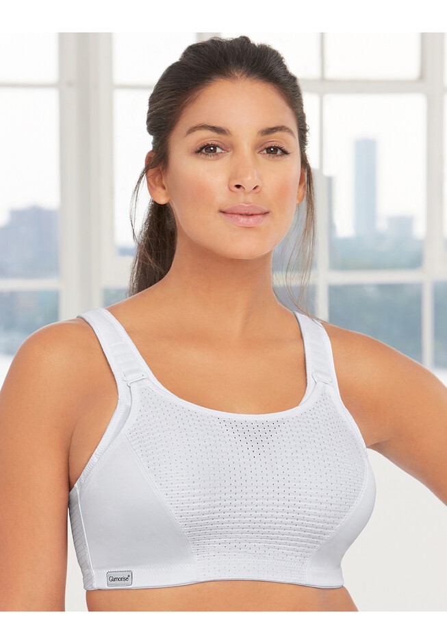 Bestform Comfortable Unlined Wireless Cotton Stretch Sports Bra with Front  Closure- 5006014