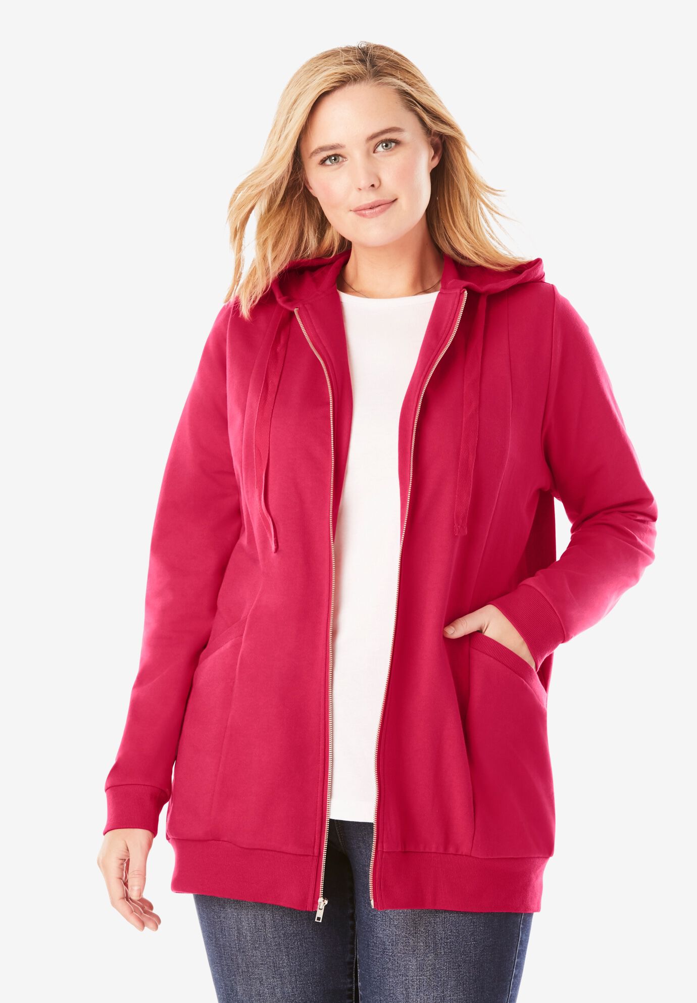 plus size hoodie tunic