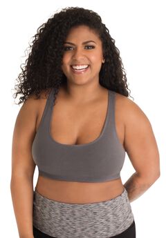 AVENUE BODY | Women's Plus Size Sports Bra - black - 44C