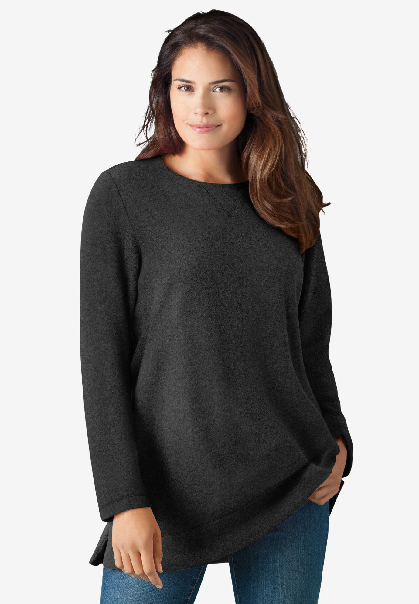Sherpa Sweatshirt | Woman Within