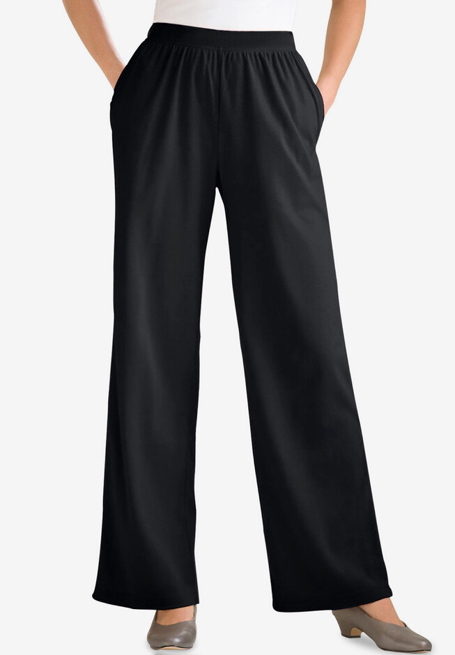 Woman within size 2X 26/28 black stretch pants - International