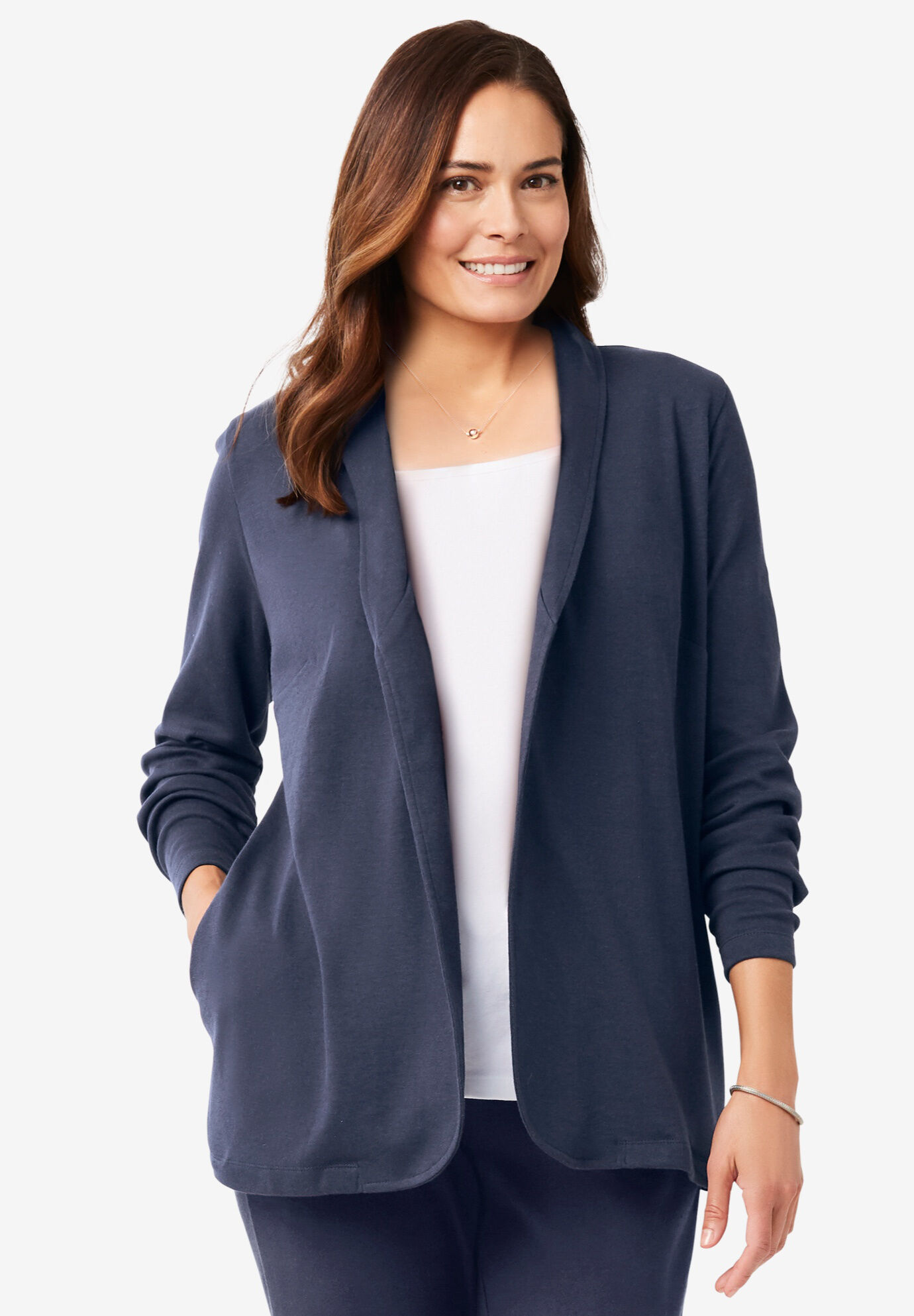 7-Day Knit Jacket | Woman Within