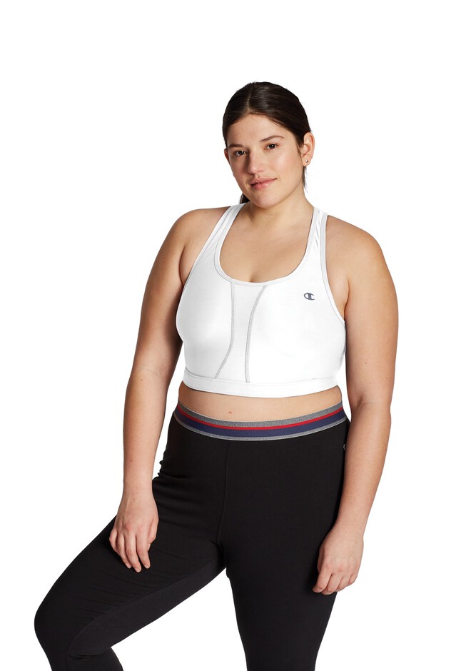 Plus Size - Mesh Detailed Sports Bra - 1x  Plus size winter outfits, Plus  size, Plus size leggings