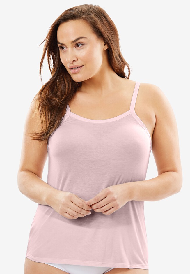 Cotton Modal Stretch Camisole 3-Pack