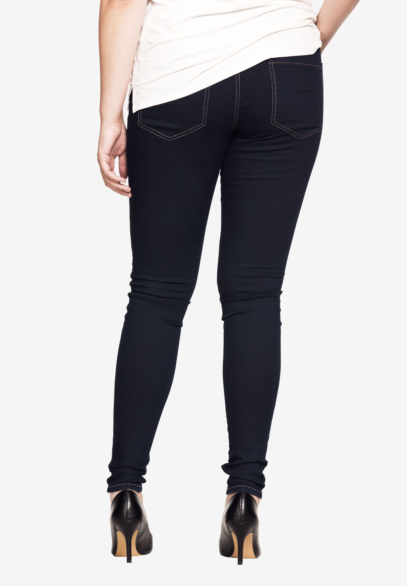 woman within jeggings