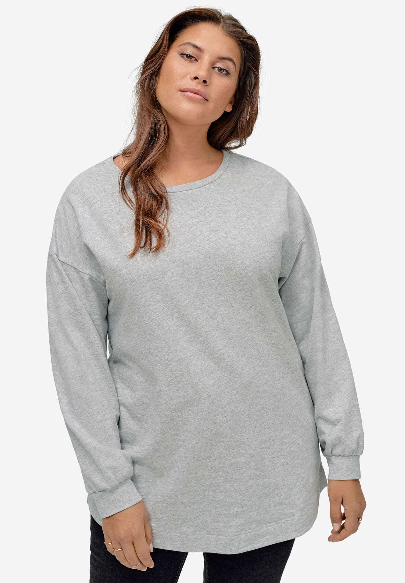woman within sweatshirts