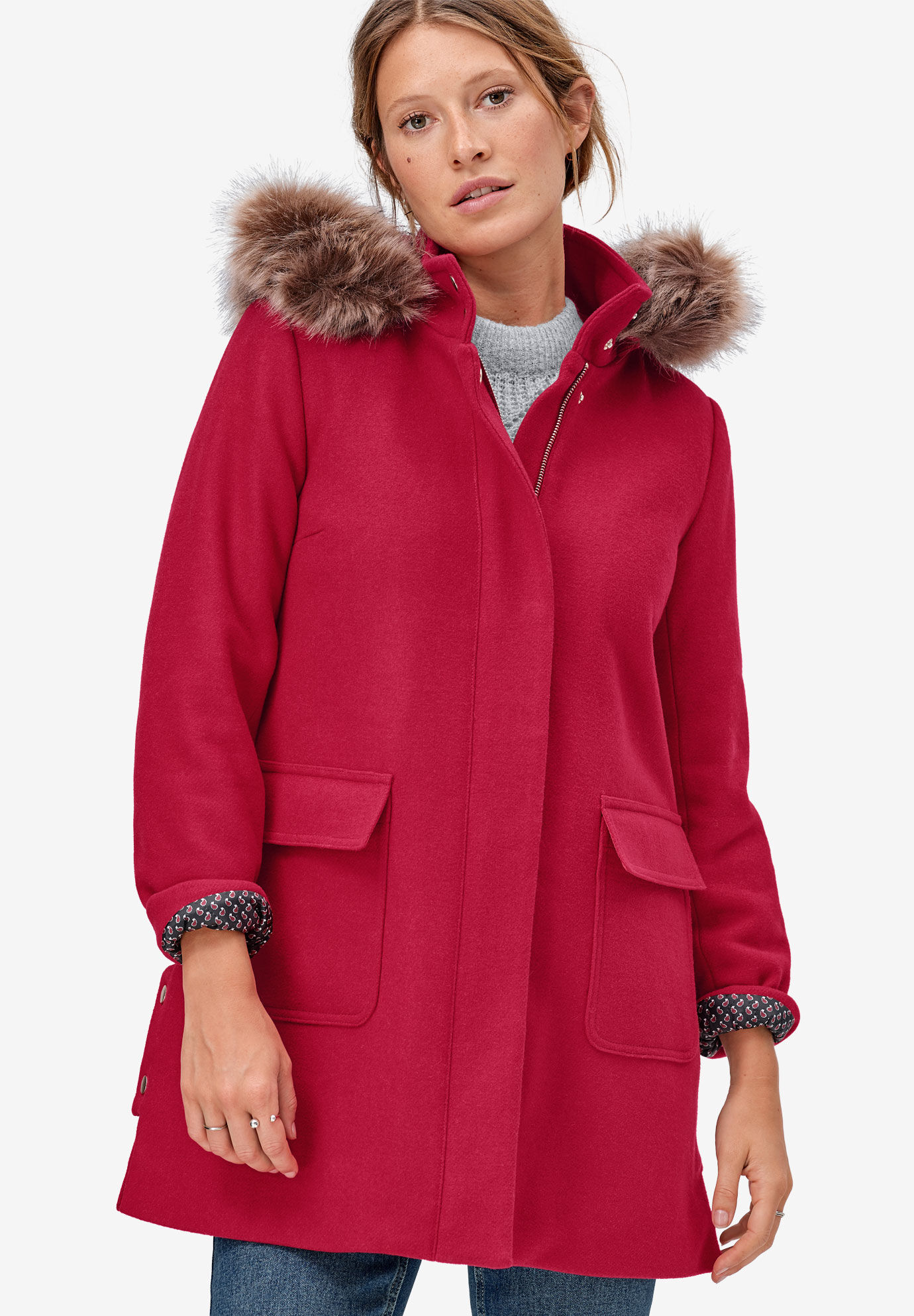 woman within coat clearance