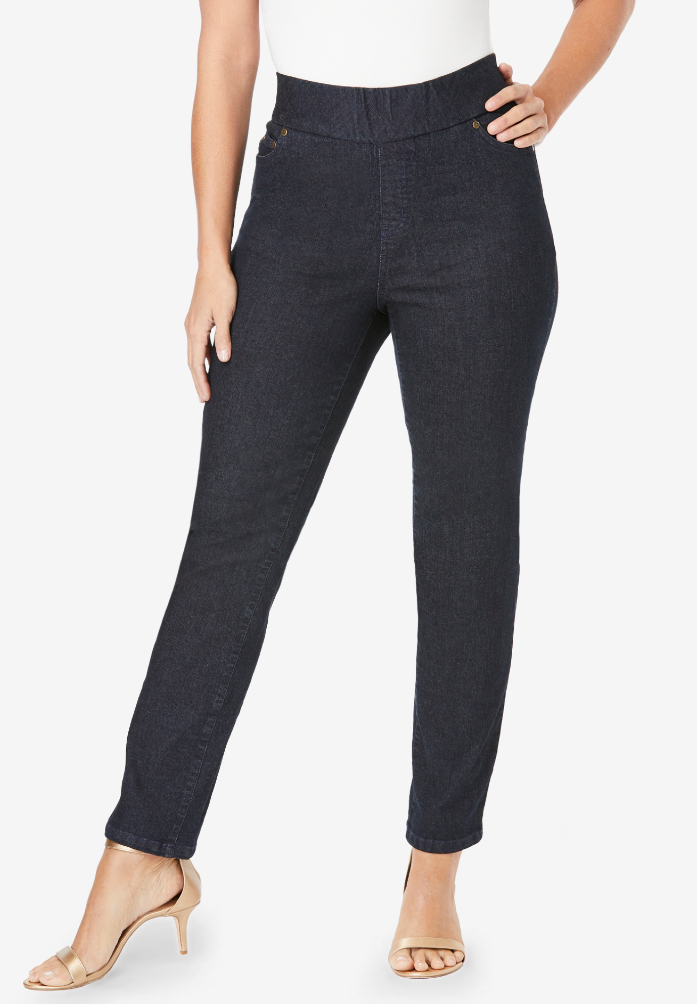 Comfort Waistband Jeans | Woman Within