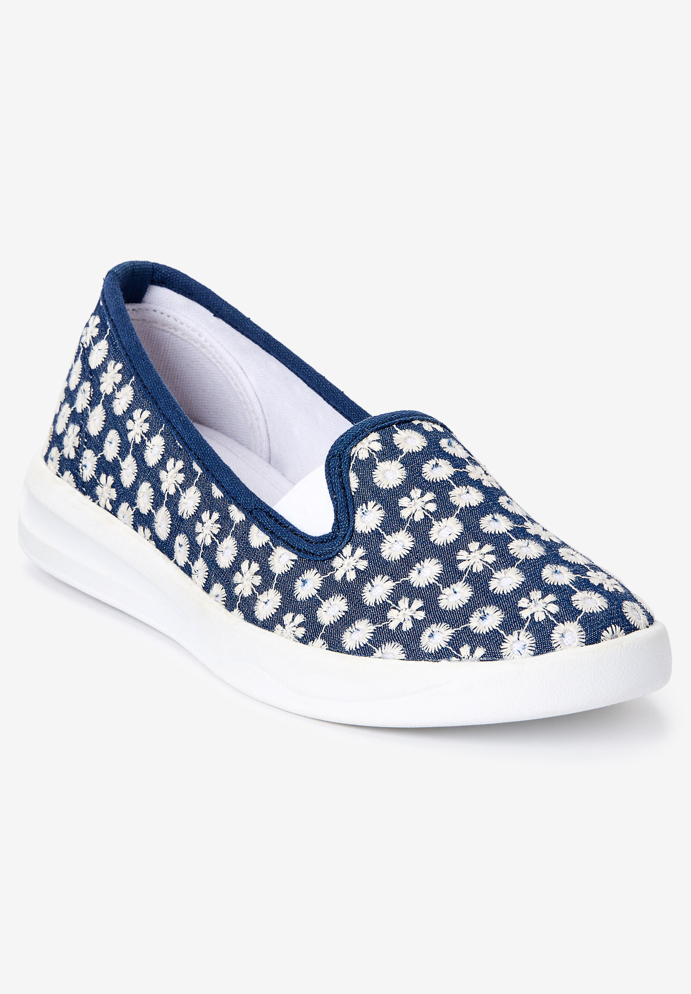 Download Comfortview Women's Wide Width The Dottie Sneaker | eBay