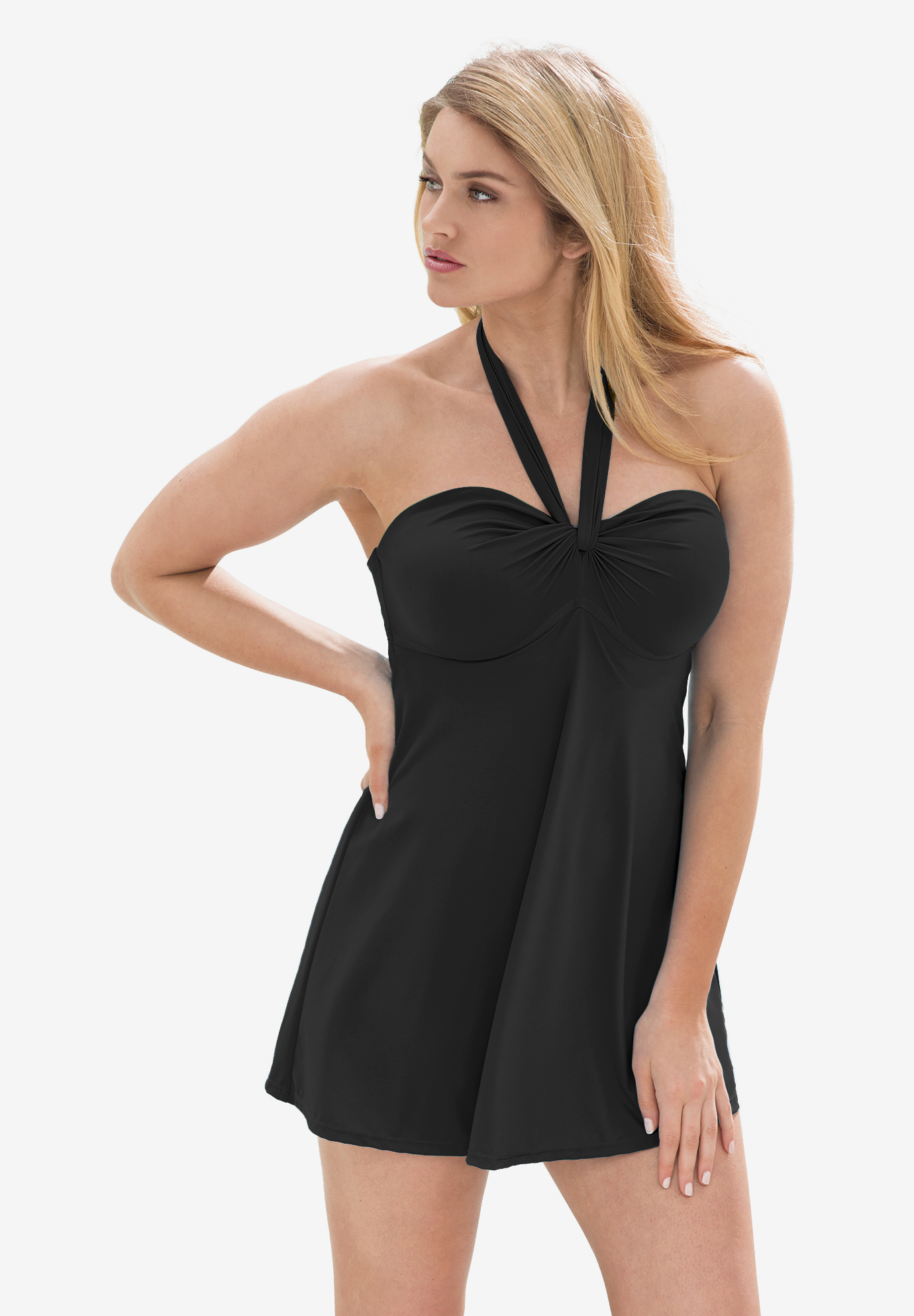 plus size swim dresses clearance