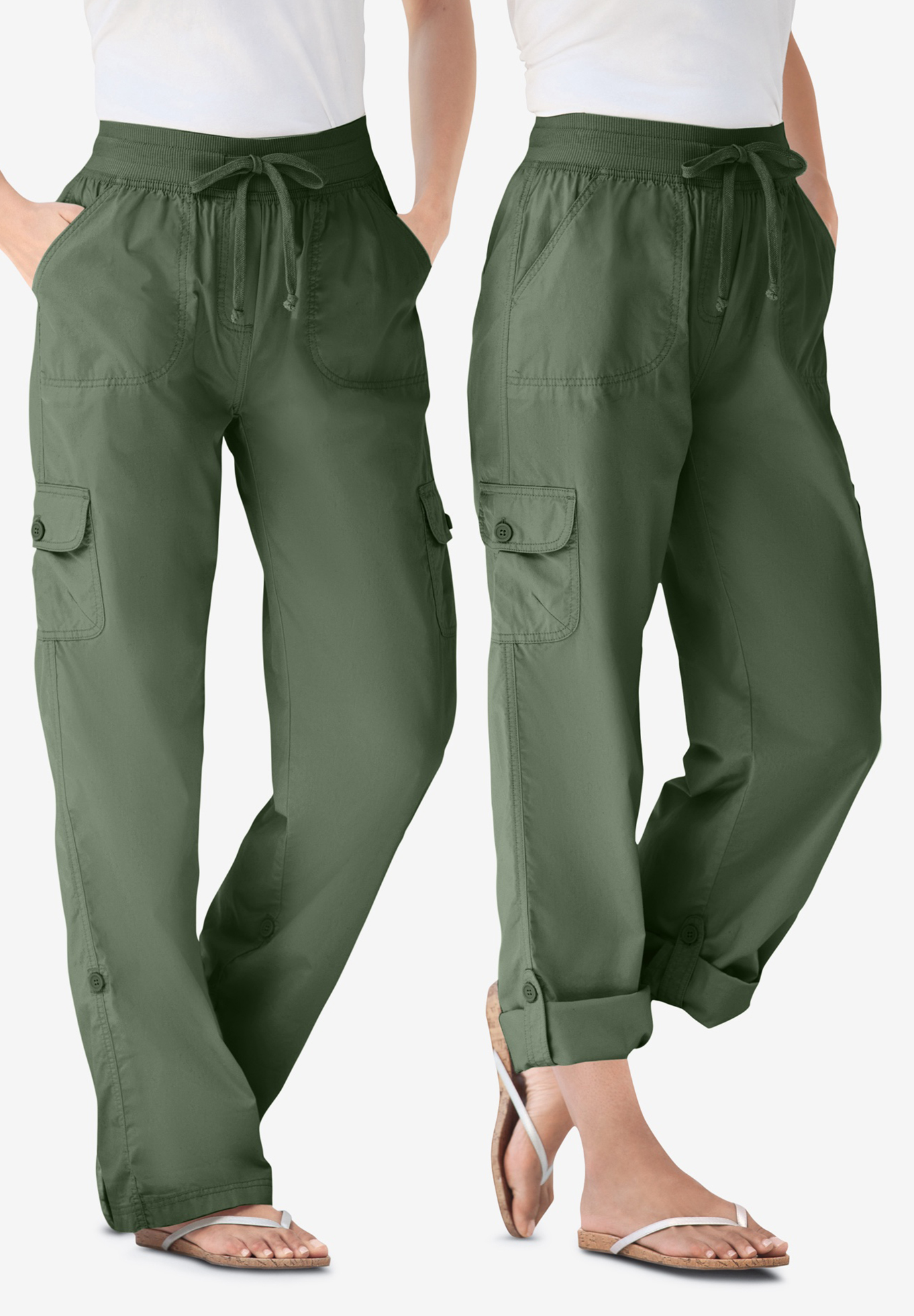 olive green utility pants