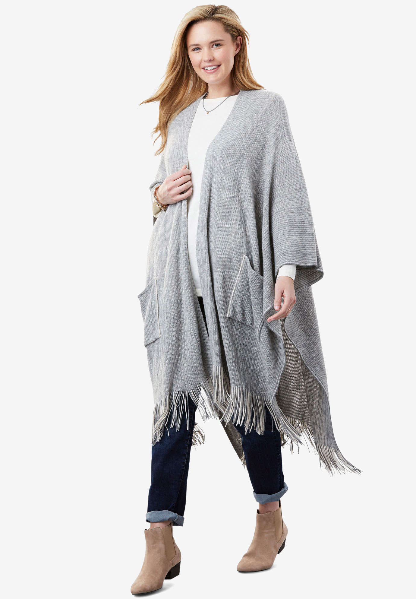 Fringed Cape | Woman Within