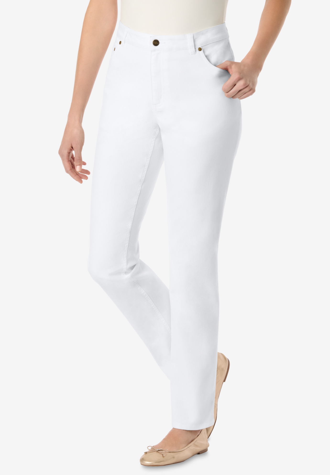 woman within stretch jeans