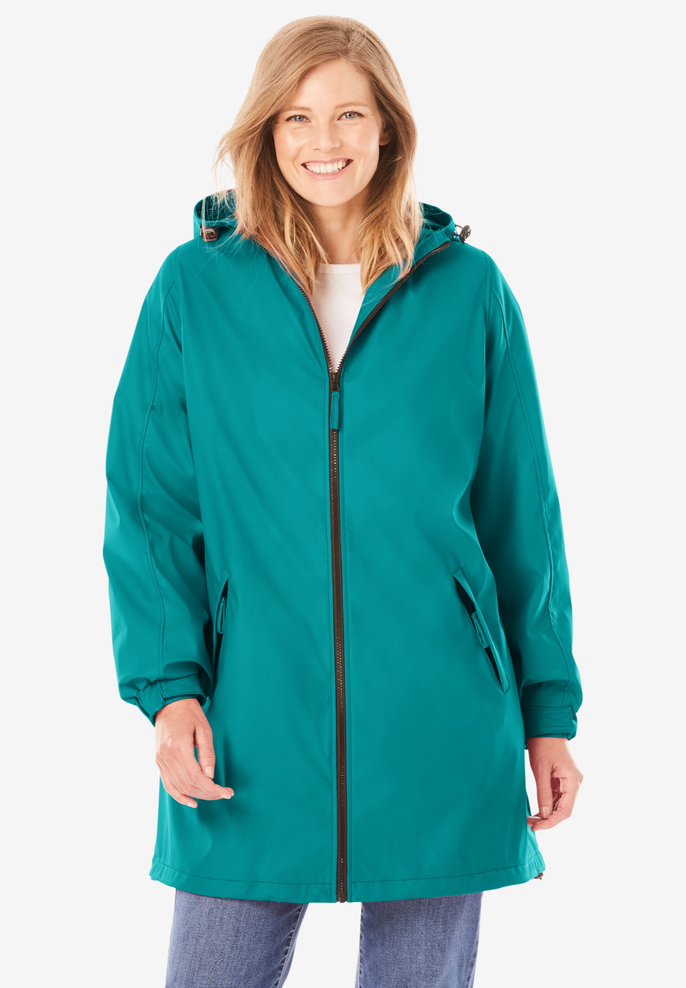 women's slicker raincoat