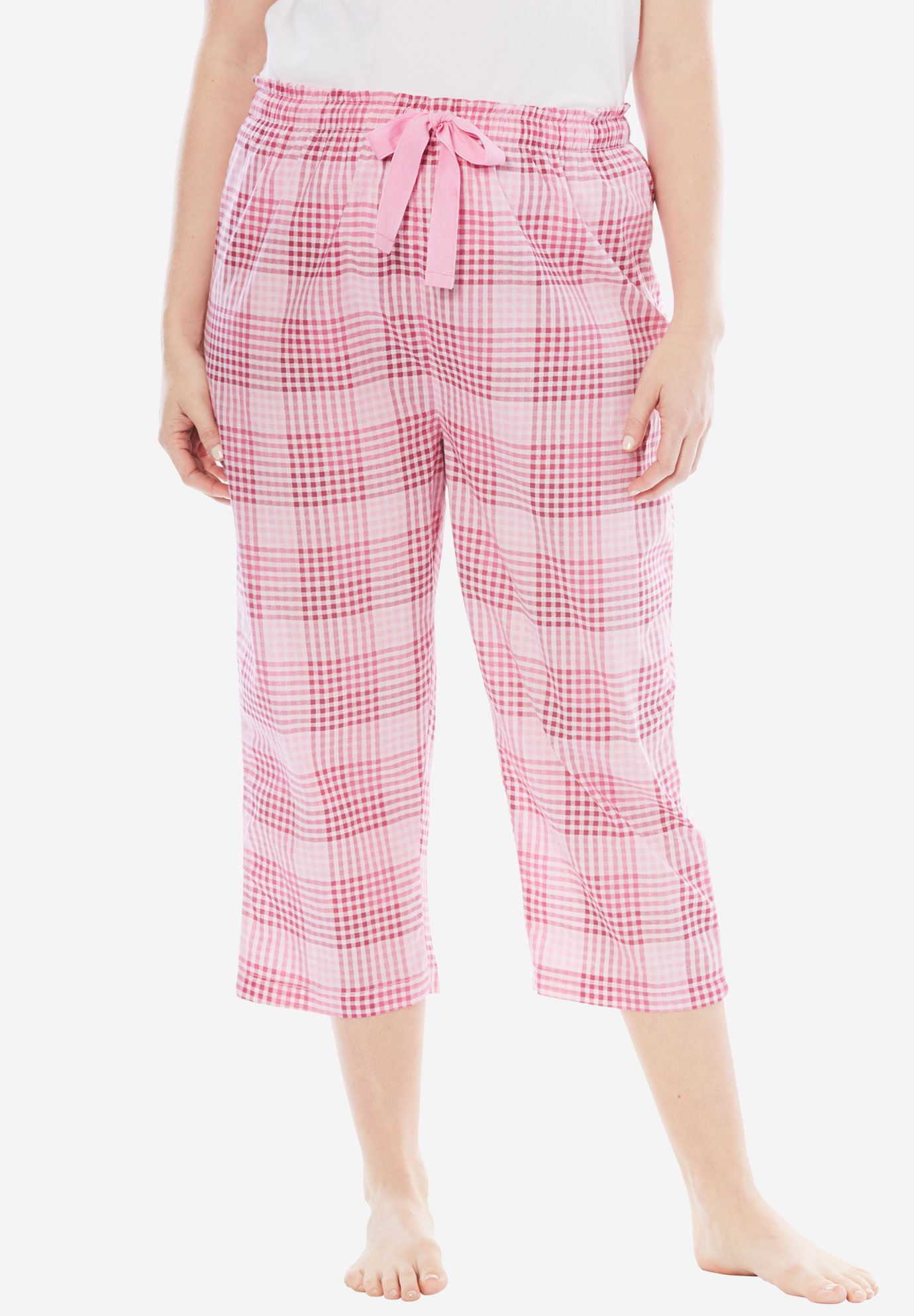 ladies capri pajama bottoms