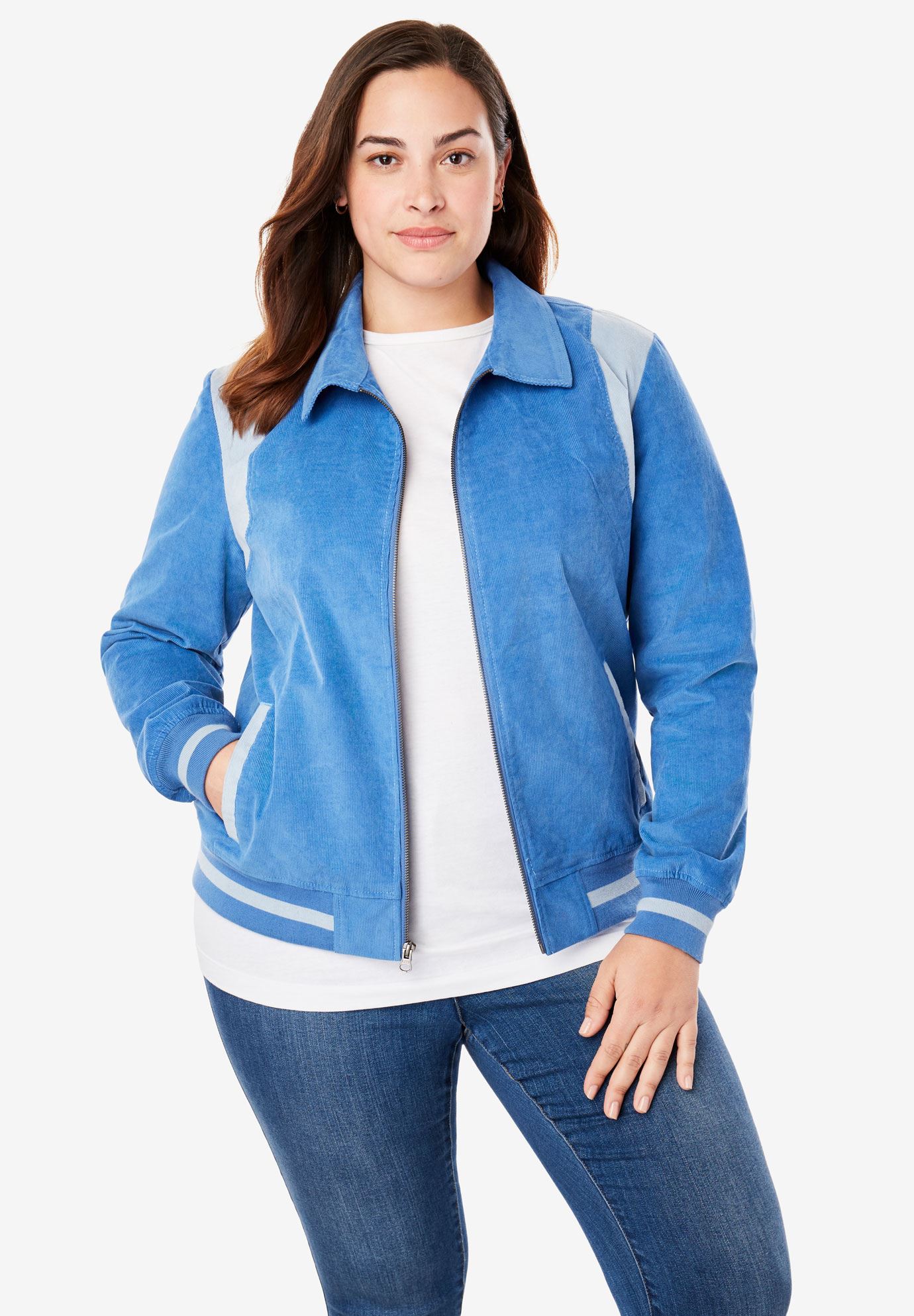 Corduroy Jacket| Plus Size Jackets | Woman Within