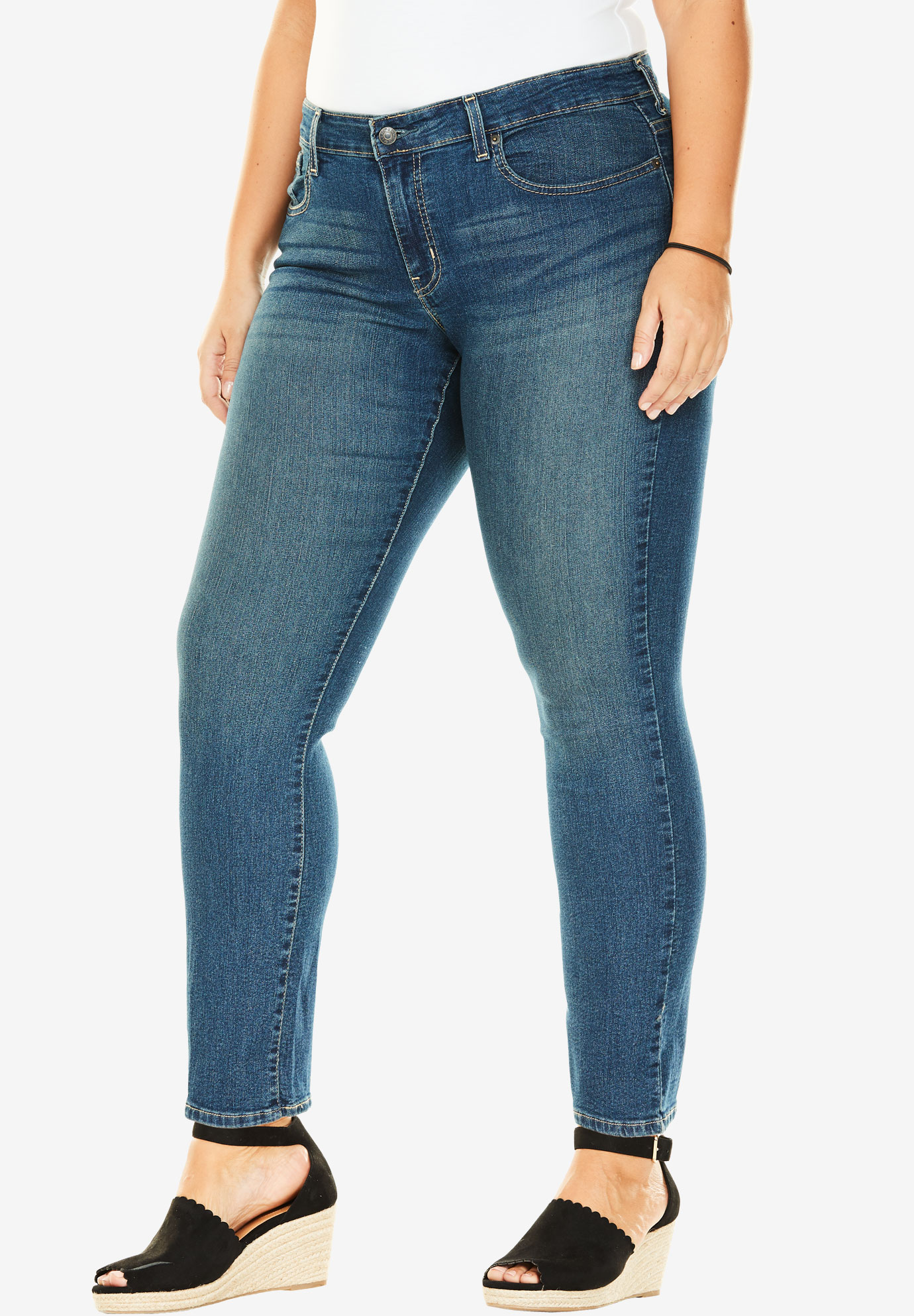 signature levi strauss simply stretch modern straight