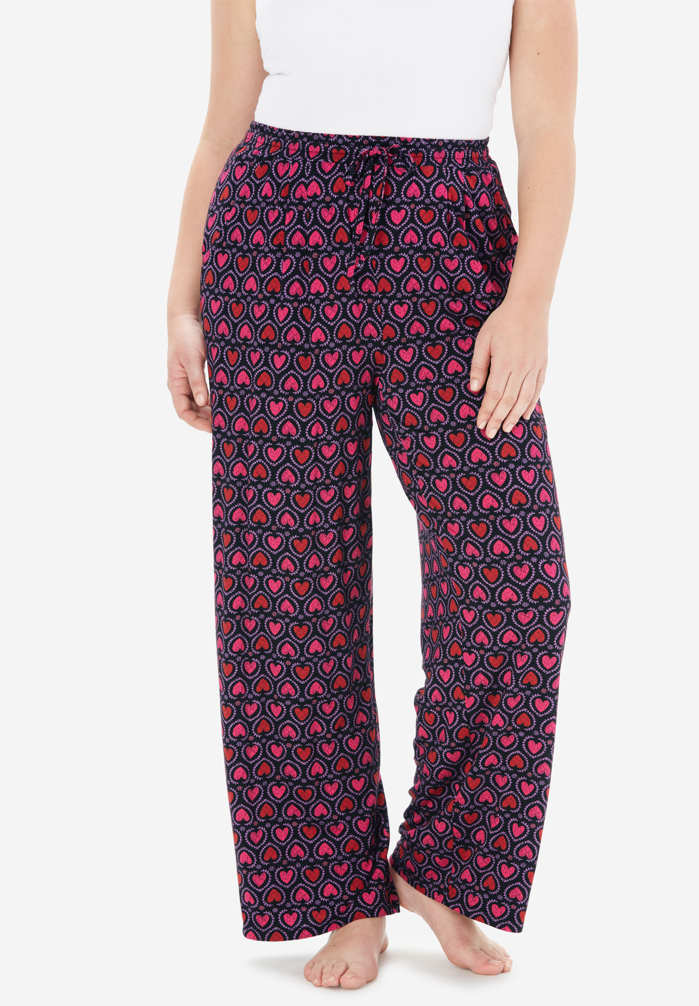 Sweet Dream Printed Pajama Pant by Dreams & Co.® | Woman Within
