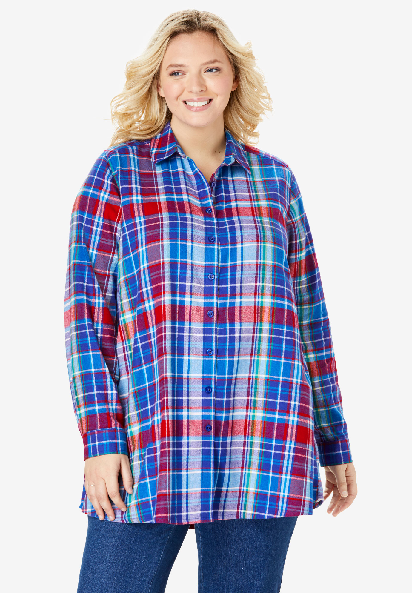 Flannel Tunic | Woman Within