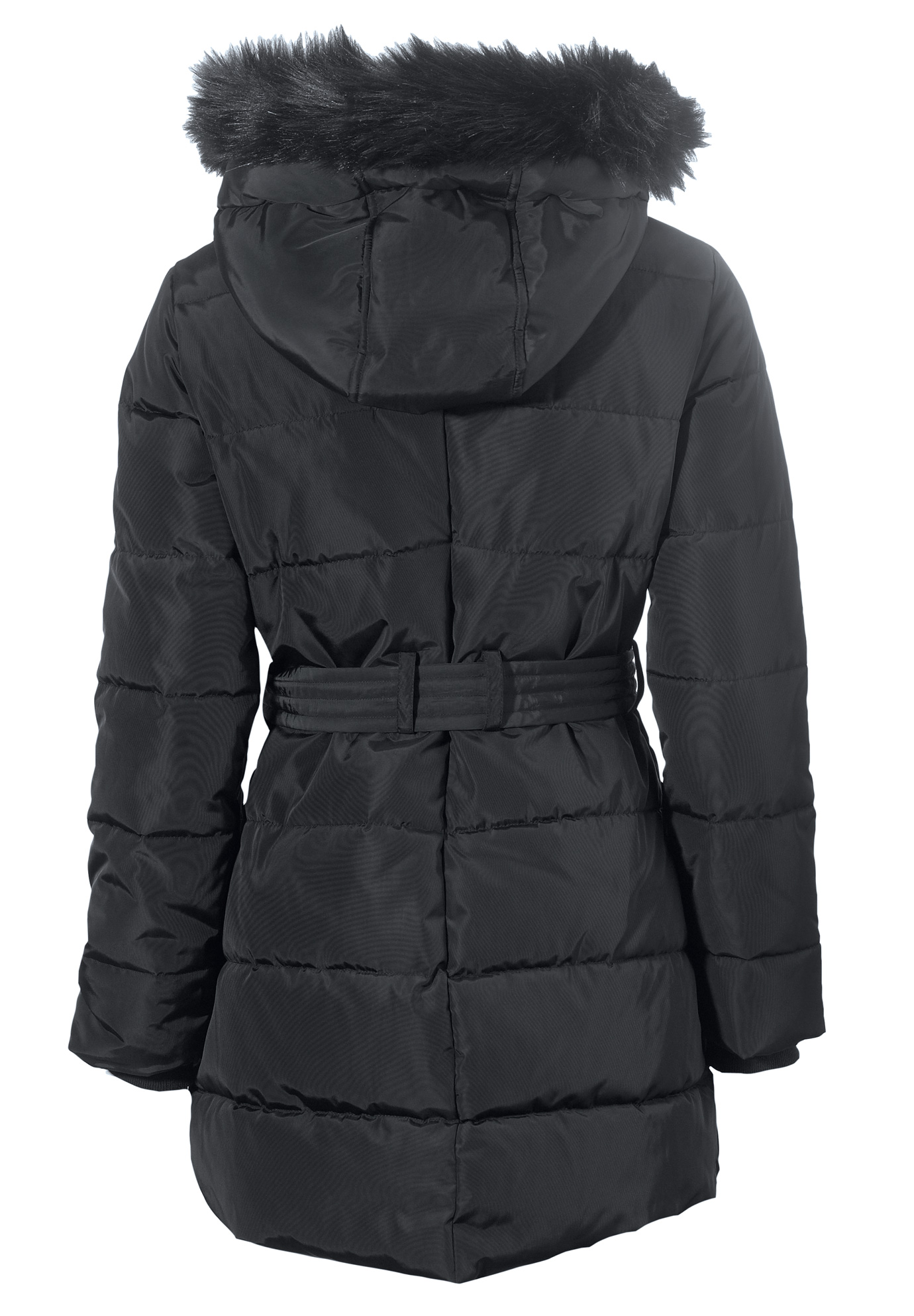 Belted Puffer Coat by ellos® | Plus SizePuffer Coats | Woman Within
