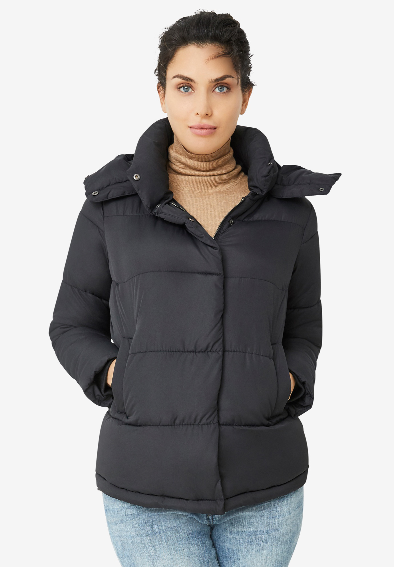 Short Hooded Puffer | Woman Within